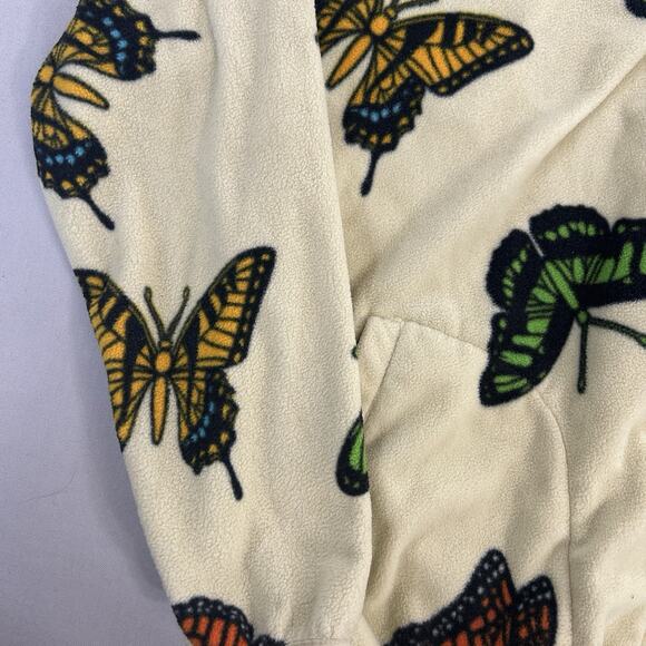 Parks Project Butterflies Trail High Pile Fleece Pullover-Unsex Size Medium - Picture 6 of 10